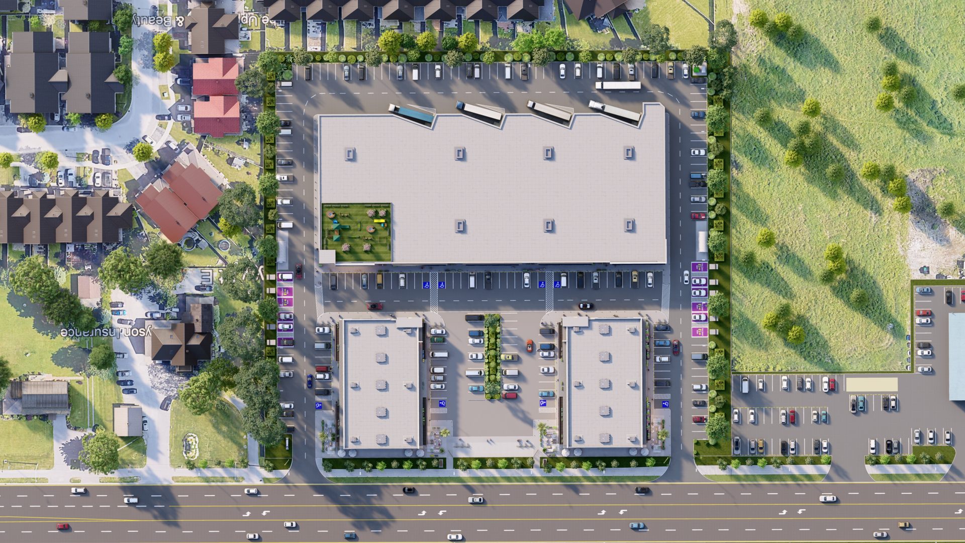 Building B angle